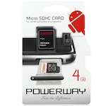 Powerway PWR-4 Micro 4 GB Micro Sd Hafıza Kartı