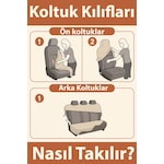 Estetik Detaylarla Hazirlanan Kia Sorento İle Uyumlu Oto Koltuk Kilifi İle Farkinizi Gosterin Mavi