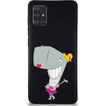Printify Samsung Galaxy M31s Soft Premier Kapak Pearl Yengeç Tasarımlı Silikon Kılıf