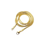 Altın Sarısı Çelik Yılan Snake Kolye Erkek Zincir 3 Mm 60 Cm (370109972)