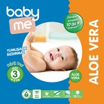 Baby Me Aloe Vera Bebek Bezi 3 Numara Midi 100 Adet