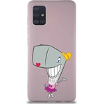 Printify Samsung Galaxy M31s Soft Premier Kapak Pearl Yengeç Tasarımlı Silikon Kılıf