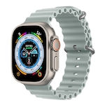Kyver iOS Uyumlu Watch 9/8/7/6/se Okyanus Silikon Kordon 45/44/42mm
