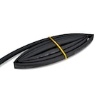 1 Metre 9,5mm Siyah Isı İle Daralan Makaron Kablo Izolasyon.