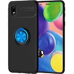 Samsung Galaxy A01 Core Kılıf Yüzüklü Kamera Korumalı Range Ring Silikon Kılıf