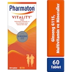 Pharmaton Vitality Ginseng G115 Multivitamin ve Mineraller 60 Tablet