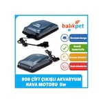 Aquawing 908 Çift Çıkışlı Akvaryum Hava Motoru 5w - 2x4 Litre Min