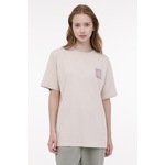 Lumberjack Cw60343-030 I23 Bej Kadın Kısa Kol T-shirt 000000000101510972 Bej
