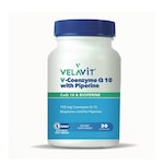 Velavit Coenzyme Q10 With Piperine 30 Kapsül