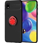 Samsung Galaxy A01 Core Kılıf Yüzüklü Kamera Korumalı Range Ring Silikon Kılıf