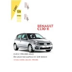Clio 2 1998-2005 Arası Ön Uzun Far Ampülü 2 Adet Sarı Renk