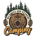 Off Road Camping Offroad Kamp Sticker 01729