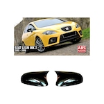 Seat Leon Mk2 2005 2006 2007 2008 Yarasa Ayna Kapağı Parlak Siyah