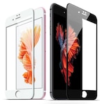 iPhone Uyumlu 6S Plus 5D Tam Kaplayan Ekran Koruyucu Kırılmaz Cam (405287435)
