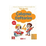 Atakkitapkirtasiye-Kırmızı Beyaz 4. Sınıf Tüm Dersler Çalışma Defterim