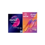 Durex Extreme Prezervatif 30'lu + 2'si 1 Arada Vibratör Ve Uyarıcı Başlık