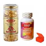 Dmp Omega 3 Balık Yağı 200 Softgel + Dmp Kalsiyum Magnezyum Çinko Vitamin D3 + Hap Kutusu