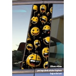 Smiley Gülen Yüzler Sticker Yan Kapı Direk Kaplama 2li Sol Sağ Takım Yapıştırma