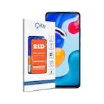 Xiaomi Redmi Note 11s ile Uyumlu Tam Kaplayan 21D Temperli Ekran Koruyucu Cam