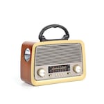 301 Fenerli Nostaljik Müzik Kutusu Bluetooth Radyo Mp3 Çalar