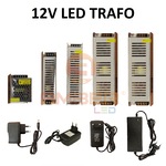 12V Şerit Led Trafo Adaptör 1-2-3-4-5-10-12.5-16.5-20-30 Amper