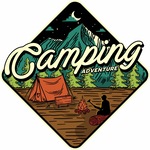 Off Road Kamp Camping Wildlife Adventure Offroad Sticker