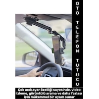 Kompakt Dayanıklı Dik Yatay Kullanım 1080 Derece Ayarlanabilir Çok Açılı Araç İçi Telefon Tutucu Kompakt Dayanıklı Dik Yatay Kullanım 1080 Derece Ayarlanabilir Çok Açılı Araç İçi Telefon Tutucu