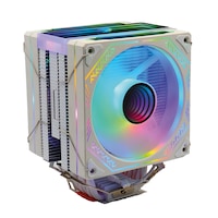 Zoko Ice Pro Wp6 Beyaz Auto Rainbow Fanlı Kule İşlemci Fanı Zoko Ice Pro Wp6 Beyaz Auto Rainbow Fanlı Kule İşlemci Fanı