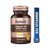 Dynavit Vitamin B12 1000Mcg 100 Dilaltı Tablet Dynavit Vitamin B12 1000Mcg 100 Dilaltı Tablet
