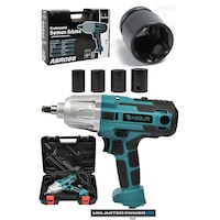 Assur ASR098 450W Elektrikli Somun Sıkma Mavi Assur ASR098 450W Elektrikli Somun Sıkma Mavi