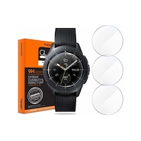 Galaxy Watch 42 Mm, Spigen Glass Tr. Slim Cam Ekran Koruyucu (3 P Galaxy Watch 42 Mm, Spigen Glass Tr. Slim Cam Ekran Koruyucu (3 P