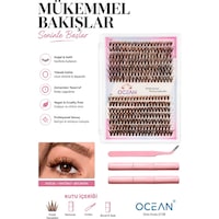 Ocean Takma Kirpik Seti 280 Adet, Yapıştırıcı, Sabitleyici, Çıkarıcı Remover, Takma Kirpik Cımbızı 20p - 30p Ocean Takma Kirpik Seti 280 Adet, Yapıştırıcı, Sabitleyici, Çıkarıcı Remover, Takma Kirpik Cımbızı 20p - 30p