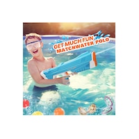 43cm Şarjlı Otomatik Dolum Hazneli Su Tabancası 8-10m Menzil Seri Atış Water Gun 1 43cm Şarjlı Otomatik Dolum Hazneli Su Tabancası 8-10m Menzil Seri Atış Water Gun 1