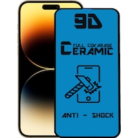 Apple Uyumlu iPhone 14 Pro Tam Kaplayan Seramik Nano Ekran Koruyucu Apple Uyumlu iPhone 14 Pro Tam Kaplayan Seramik Nano Ekran Koruyucu