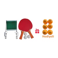 Masa Tenis Seti Pinpon Seti 2 Raket 3 Top File Takma Aparatları Masa Tenis Seti Pinpon Seti 2 Raket 3 Top File Takma Aparatları