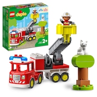 LEGO® DUPLO® İtfaiye Kamyonu 10969 - 2 Yaş & Üzeri Çocuklar için Eğitici Oyuncak Yapım Seti (21 Parça) LEGO® DUPLO® İtfaiye Kamyonu 10969 - 2 Yaş & Üzeri Çocuklar için Eğitici Oyuncak Yapım Seti (21 Parça)