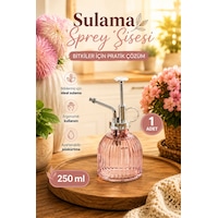 Perotti 15731 Pembe Vintage Cam Bitki Sulama Şişesi Sprey Şişe Perotti 15731 Pembe Vintage Cam Bitki Sulama Şişesi Sprey Şişe