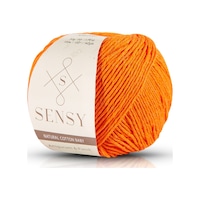 Sensy Premium Amigurumi Ipi Punch Panç Baby Soft Cotton 50 Gr Örgü Ip Portakal Sensy Premium Amigurumi Ipi Punch Panç Baby Soft Cotton 50 Gr Örgü Ip Portakal