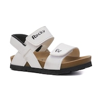 Unisex Çocuk Günlük Sandalet Bilekten Cırtlı Ayarlanır Kalın Taban Rahat Hafif Ayakkabı 316 Beyaz Unisex Çocuk Günlük Sandalet Bilekten Cırtlı Ayarlanır Kalın Taban Rahat Hafif Ayakkabı 316 Beyaz