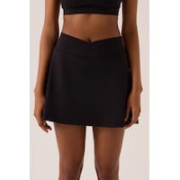 Los Ojos X Ece Siyah 2 Katmanlı Tenis Eteği Skort Siyah Siyah Los Ojos X Ece Siyah 2 Katmanlı Tenis Eteği Skort Siyah Siyah