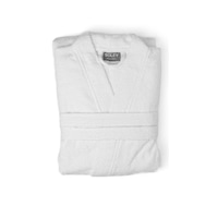 Soley HV.KIMONO.01 %100 Pamuklu Kimono Bornoz Beyaz