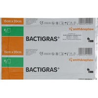 Bactigras 15X20 Cm Antiseptik Tül Yara Yanık Bakım Örtüsü 1 Adet Bactigras 15X20 Cm Antiseptik Tül Yara Yanık Bakım Örtüsü 1 Adet