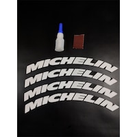 Michelin 4 Adet Lastik Yazısı Motosiklet Ve Otomobil Michelin Lastik Yazısı Sticker + Yapıştırıcı Michelin 4 Adet Lastik Yazısı Motosiklet Ve Otomobil Michelin Lastik Yazısı Sticker + Yapıştırıcı