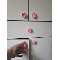 Dafniart 6'lı Set Kırmızı Kalp Şeklinde Çekmece Ve Dolap Kulpu, 4-5 Cm, Vidalı Açık Pembe Dafniart 6'lı Set Kırmızı Kalp Şeklinde Çekmece Ve Dolap Kulpu, 4-5 Cm, Vidalı Açık Pembe