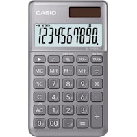 Casio Sl-1000sc-gy Cep Tipi 10 Hane Gri Hesap Makinesi Çok Renkli Casio Sl-1000sc-gy Cep Tipi 10 Hane Gri Hesap Makinesi Çok Renkli