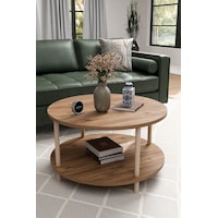 Alpaevmobilya Modern Yuvarlak Orta Sehpa 60 Cm 2 Raflı Ahşap Ayaklı Çok Amaçlı Organizer Sehpa Atlantik Çam Alpaevmobilya Modern Yuvarlak Orta Sehpa 60 Cm 2 Raflı Ahşap Ayaklı Çok Amaçlı Organizer Sehpa Atlantik Çam
