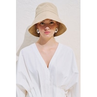 Manuka Bucket Bağcıklı Şapka Camel Ss26spk00006-05 Manuka Bucket Bağcıklı Şapka Camel Ss26spk00006-05