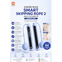 Mijia Smart Skipping Rope 2 Akıllı Atlama İpi Led Ekran Bluetooth 5.1 Ayarlanabilir 3 Metre Gerçek Zamanlı Antrenman Rehberi, Veri Kaydı Ve Analizi Mijia Smart Skipping Rope 2 Akıllı Atlama İpi Led Ekran Bluetooth 5.1 Ayarlanabilir 3 Metre Gerçek Zamanlı Antrenman Rehberi, Veri Kaydı Ve Analizi