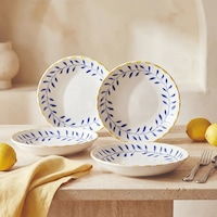 Güral Limon 20 Cm 4lü Porselen Çukur Tabak Seti Diğer Güral Limon 20 Cm 4lü Porselen Çukur Tabak Seti Diğer