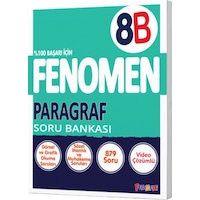 Fenomen 8 Paragraf Soru Bankası B Fenomen 8 Paragraf Soru Bankası B